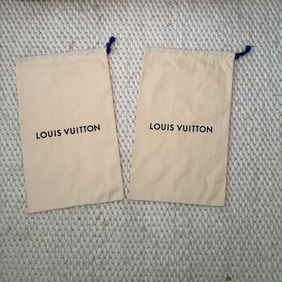 Two Authentic Louis Vuitton Dust Bags - Picture 1 of 8